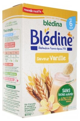 Blédina Blédine Vete & Vanilj från 6 Månader 400 g