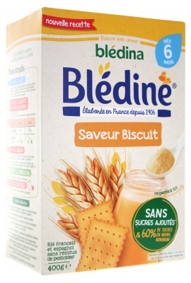 Blédina Blédine Sausainių skonio nuo 6 mėnesių 400 g