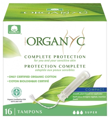 Organyc Full Protection 16 Tampons Super with Applicator