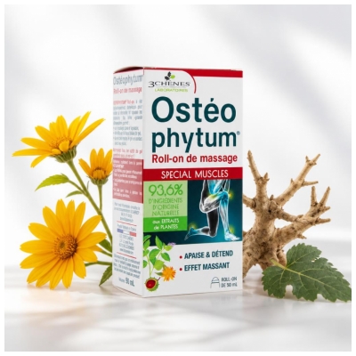 Les 3 Chênes Osteophytum Spécial Muscles Roll-On 50 ml