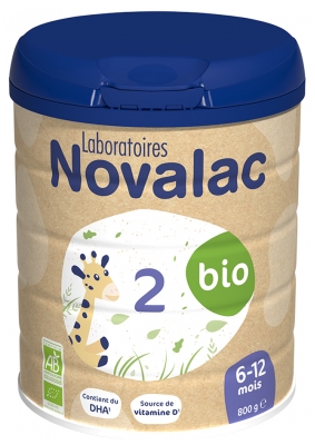 Novalac 2 Bio 6-12 Mois 800 g