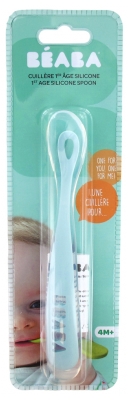 Colher de Silicone 1ª Idade 4 Meses e + da Béaba