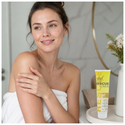 Rescue Cream Original Bach Blomster til Huden 150 ml