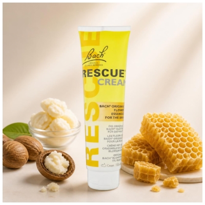 Rescue Cream Original Bach Blomster til Huden 150 ml