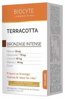 Biocyte Terracotta Bronzage Intense 30 Capsules