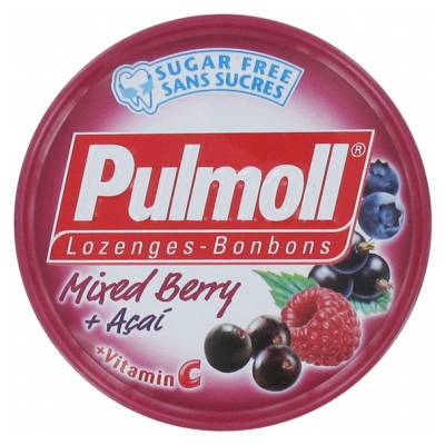 Pulmoll Sugar Free Red Fruits 45 g