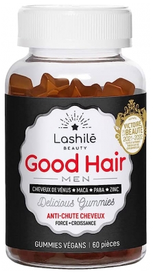 Lashilé Beauty Good Hair Men Anti-Hair Loss 60 Gummies