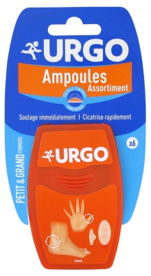 Urgo Surtido Ampollas Talón y Dedo Gordo 6 Apósitos