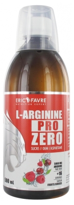 Eric Favre L-Arginina Pro Zero 500 ml - Sapore: Frutti rossi