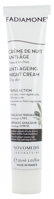Laboratorij Novomedis Fadiamone Nočna Krema Proti Staranju 30 ml