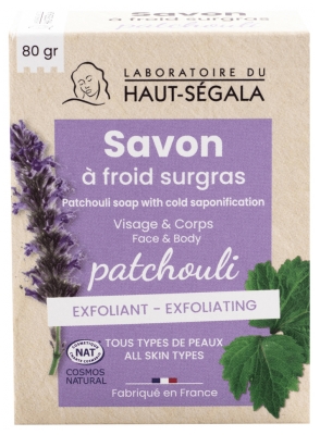 Laboratoire du Haut-Ségala Savon à Froid Surgras Patchouli 80 g
