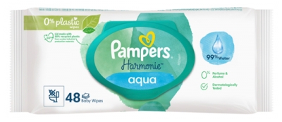 Pampers Harmonie Aqua 48 Wipes