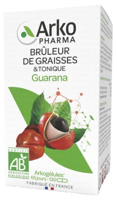 Arkopharma Arkocaps Guarana 130 Organic Capsules