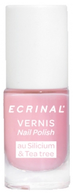 Ecrinal Silicium + Tea Tree Varnish 5 ml - Colour: Pearly Pink