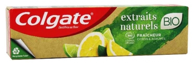 Colgate Dentifrice Extraits Naturels Citron & Agrumes Bio 75 ml