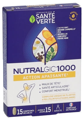 Santé Verte Nutralgic 1000 15 Comprimés Sécables