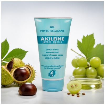 Akileïne Fito Relaksējošais Gēls Vieglām Kāju 150 ml