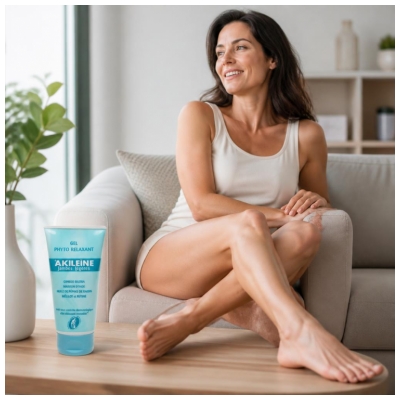 Akileïne Gel Phyto Relaxant Lehké Nohy 150 ml