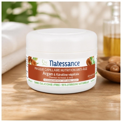 Natessance Masque Capillaire Argan 200 ml