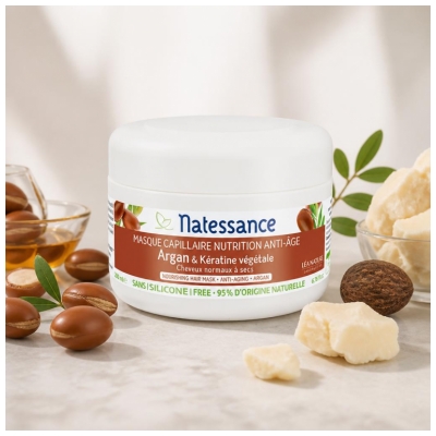 Natessance Masque Capillaire Argan 200 ml