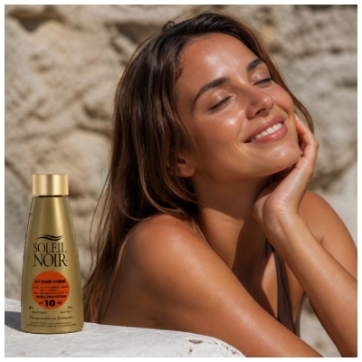 Soleil Noir Vitaminisierte Sonnenmilch Niedriger Schutz SPF10 150 ml