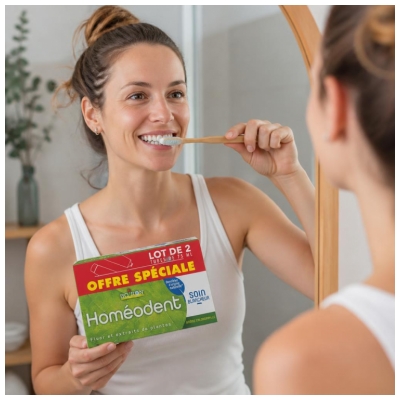 Boiron Homéodent Chlorophyll-Zahnaufheller Doppelpack 2 x 75 ml