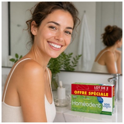 Boiron Homéodent Chlorophyll-Zahnaufheller Doppelpack 2 x 75 ml
