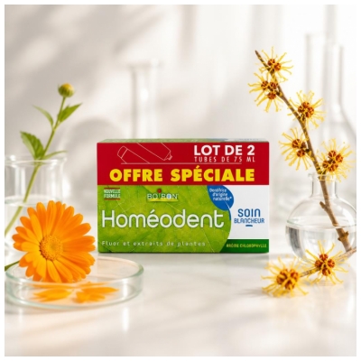 Boiron Homéodent Chlorophyll-Zahnaufheller Doppelpack 2 x 75 ml