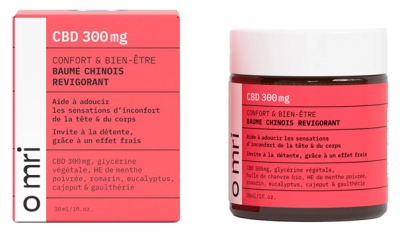 Omri Baume Chinois Revigorant CBD 300 mg 30 ml