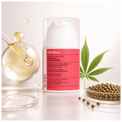 Omri Gel Músculos & Articulações CBD 500 mg 50 ml