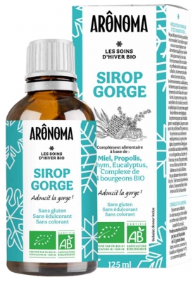 Aronoma Ekologisk Halsontsirap 125 ml