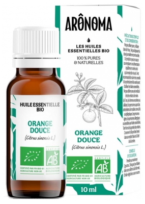 Aronoma Ekologisk Söt Apelsin Eterisk Olja 10 ml