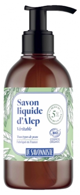 Le Savonniste Flytande Aleppotvål 5% Ekologisk Lagerbärsolja 500 ml