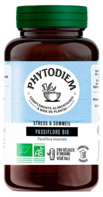 Phytodiem Passionsblomma Bio 200 Kapslar