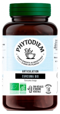 Phytodiem Ekologisk Gurkmeja 200 Kapslar