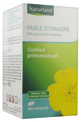 Naturland Aceite de Onagra 200 Cápsulas