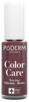 Poderm Smalto Color Care Tea Tree Care 8 ml - Colore: 437: Rosso Nero