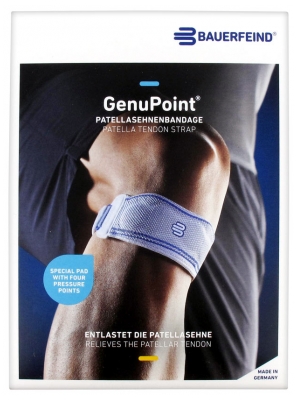 Bauerfeind GenuPoint Strap pour Tendon Rotulien - Taille : Taille 2