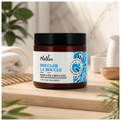 Natlas Soin 2en1 Boucles 250 ml