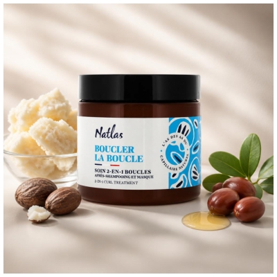 Natlas Soin 2en1 Boucles 250 ml