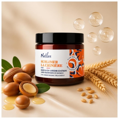 Natlas 2in1 Kosteuttava Hoito 250 ml