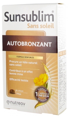 Nutreov Sunsublim Samoporjavitev 28 Kapsul
