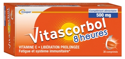 Vitascorbol 8 Hours 30 Tablets