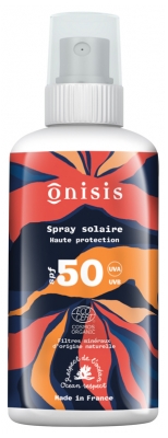 Onisis Spray Solare Organico ad Alta Protezione SPF50 100 ml
