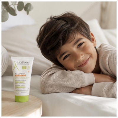 A-DERMA Exomega Control Emolientinis Kremas nuo Niežulio 50 ml