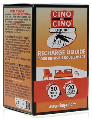 Cinq sur Cinq Anti-Mosquitoes Liquid Refill 35ml