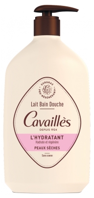 Rogé Cavaillès Lait Bain Douche Peaux Sèches L'Hydratant 1 L