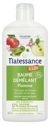 Natessance Kids Balsamo Detangling Biologico Alla Mela 250 ml