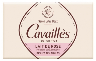 Rogé Cavaillès Extra-Mild Rose Milk Surgras Soap 150g