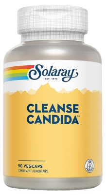 Solaray Cleanse Candida 90 Capsules Végétales